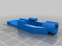 Ender-2 Heat Bed Strain Relief Bracket. Super Simple.