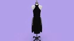 Evening Dress On Dress Form