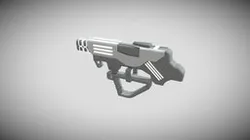 Futuristic Gun Concept Model