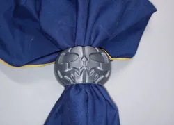 Jack O' Lantern Cub Scout Neckerchief Woggle & Slide