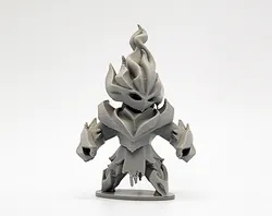 Lesser Fire Elemental Miniature