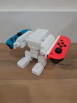 Print-in-Place BoxBot Joycon Grip Remix