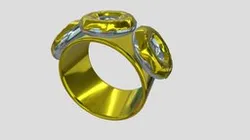 Ring with donuts