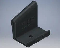 SONY Action camera clip holder on head 15° down