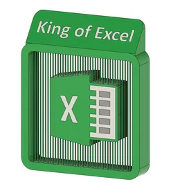 Suspended Excel trophy