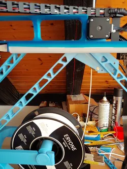 Tronxy X5SA Extruder and Filament Stop Mounting Plate
