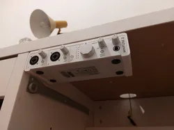 Under desk mount for Arturia Minifuse 2