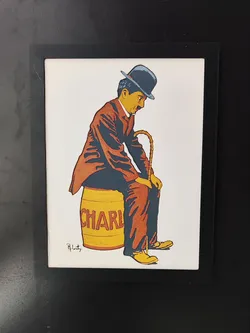 Vintage Charlie Chaplin poster - hueforge