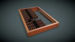 A soviet abacus. Советские счёты.