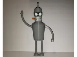 Bender Bending Rodriguez from Futurama Model