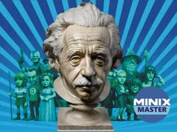bust of albert einstein