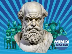 bust of socrates