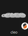 Cleo Name tag
