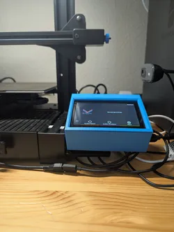 Ender 3 V2 waveshare 4.3 screen mount