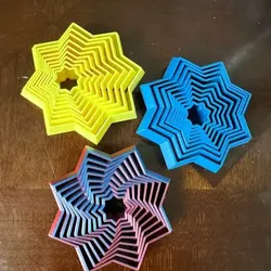 Fișiere pentru imprimante 3D | Fișier 3MF | Fidget Star