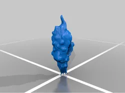 Flying Polyp sculpture