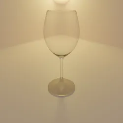 Glass & wine glass