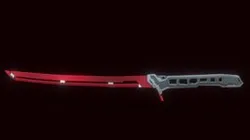 Handpainted Cyberpunk Katana