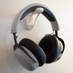 Headphones mount for wall (hidden screws)