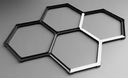 Hexagon LED Lamp
