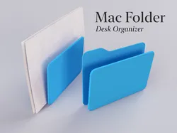 Mac Folder Desk Organizer