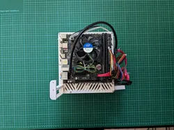 PC open frame case / test bench for mini ITX motherboard, ATX or SFX PSU