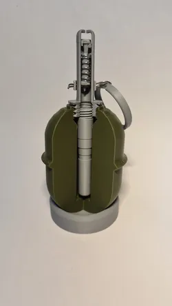 RGD-5 Grenade Cutaway