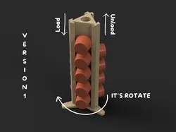 Rotating Coffee Pod Holder - 2 Version