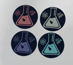 Science Drink Coasters