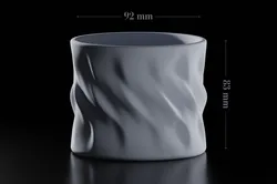 Twisted Plant Pot