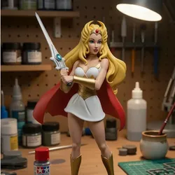 Characters & Creatures STL تنزيل - She-Ra: Princess of Power - Stylized High-Detail Statue - Ruffi