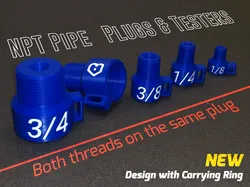 Creality Cloud | NPT Pipe Plugs & Testers | ملفات الطابعة ثلاثية الأبعاد