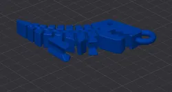 Flexi Rex Keychain