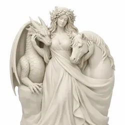 Gratis Digital Art STL indir - protector  - user13