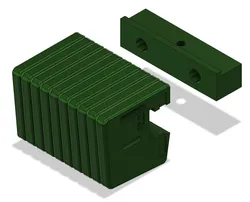 John Deere - Suitcase Weights with Bracket - 1:8 Scale