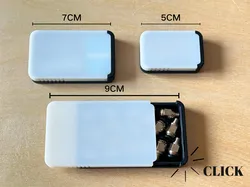 Mini Pocket Slide Box (5cm | 7cm | 9cm) - H1.5cm