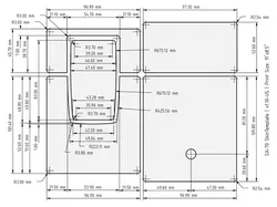 Polaroid SX-70 Skin Template