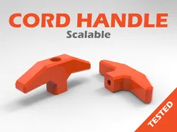 PULL CORD HANDLE - ROPE HANDLE - (Scalable)