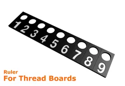 Ruler / Lineal for Threadboard