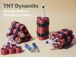 TNT Dynamite: Modular Battery Storage Container