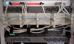 19" 1U server rack cover plate