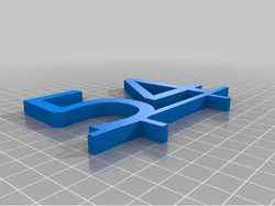 54 Cake Topper