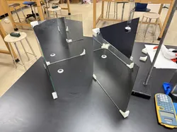 90 degree Mirror Supports