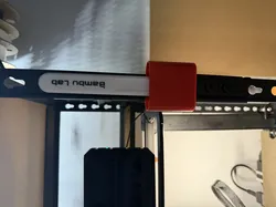 Bambu lab scraper holder for keyhole slot