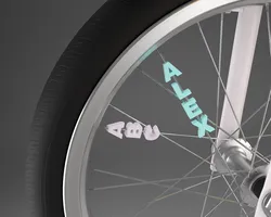 Bike Spoke Beads Letters