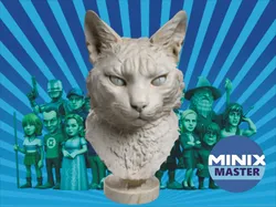 bust of cat