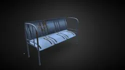 Chairbench Rusty apocalyptic