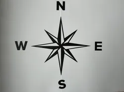Compass - wall art SK/EN
