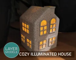 Cozy Illuminated House - Small