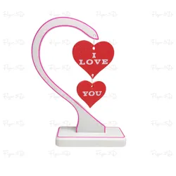 Creality Cloud | Valentines Cool Heart Gift | ملفات الطابعة ثلاثية الأبعاد